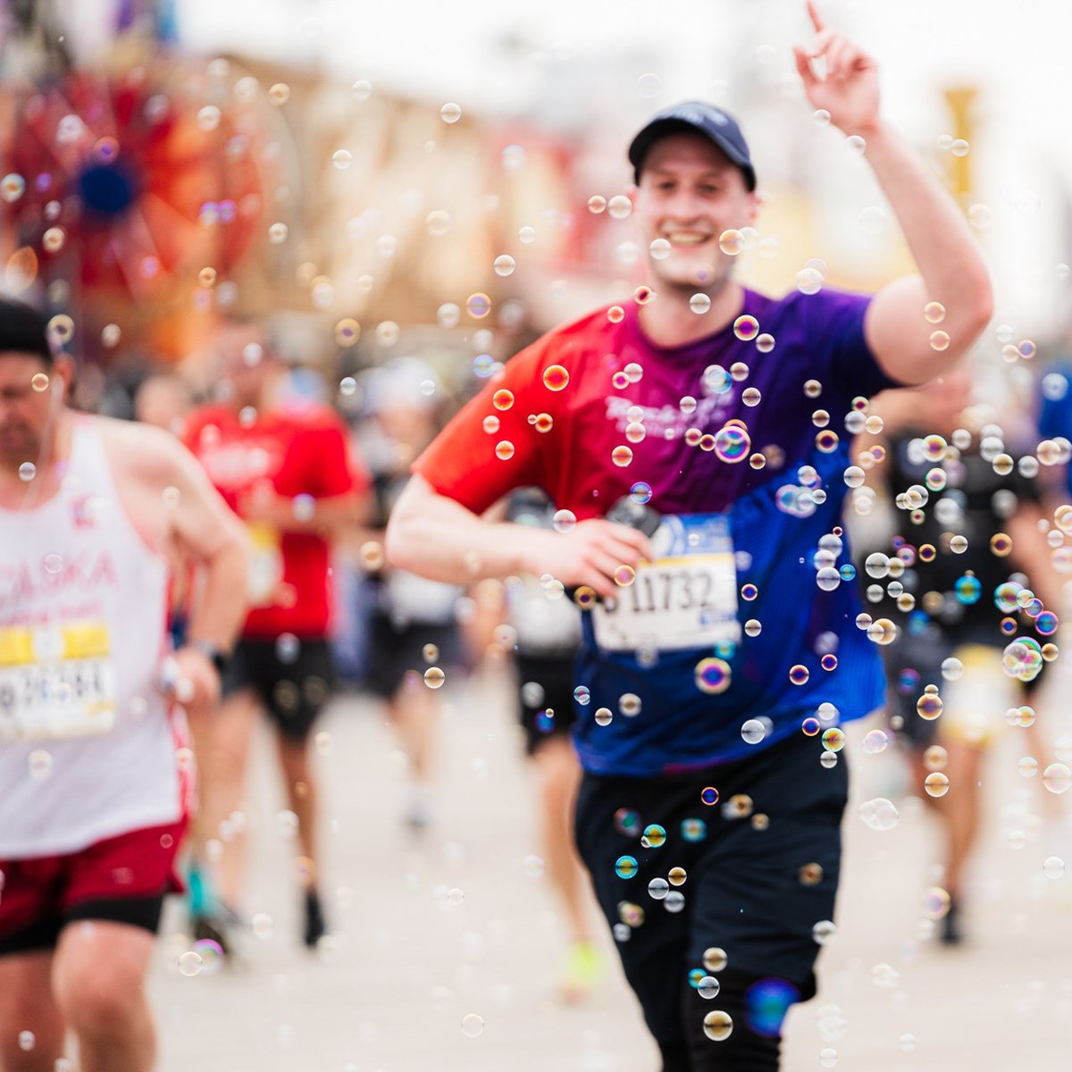 Nearly 28,500 finishers crossing the 2025 RBC Brooklyn Half