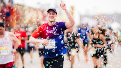 Nearly 28,500 finishers crossing the 2025 RBC Brooklyn Half