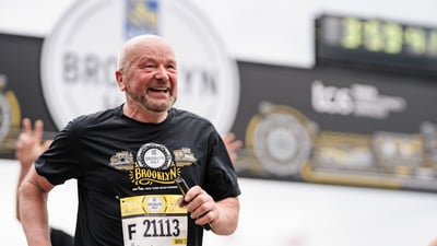 Nearly 28,500 finishers crossing the 2025 RBC Brooklyn Half