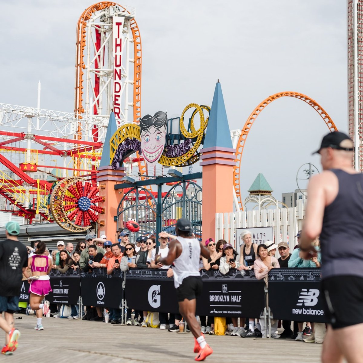 Nearly 28,500 finishers crossing the 2025 RBC Brooklyn Half