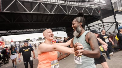 Nearly 28,500 finishers crossing the 2025 RBC Brooklyn Half