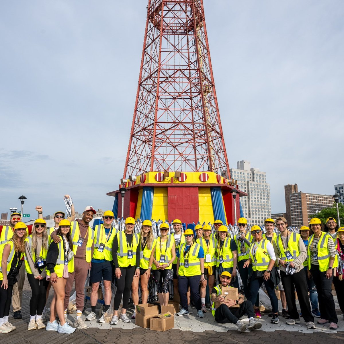 Nearly 28,500 finishers crossing the 2025 RBC Brooklyn Half