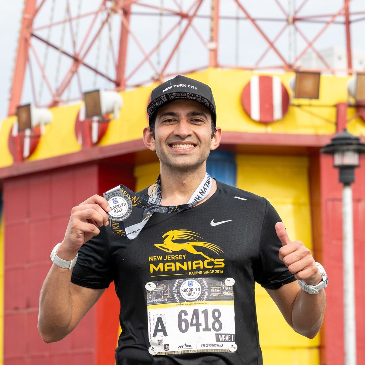 Nearly 28,500 finishers crossing the 2025 RBC Brooklyn Half