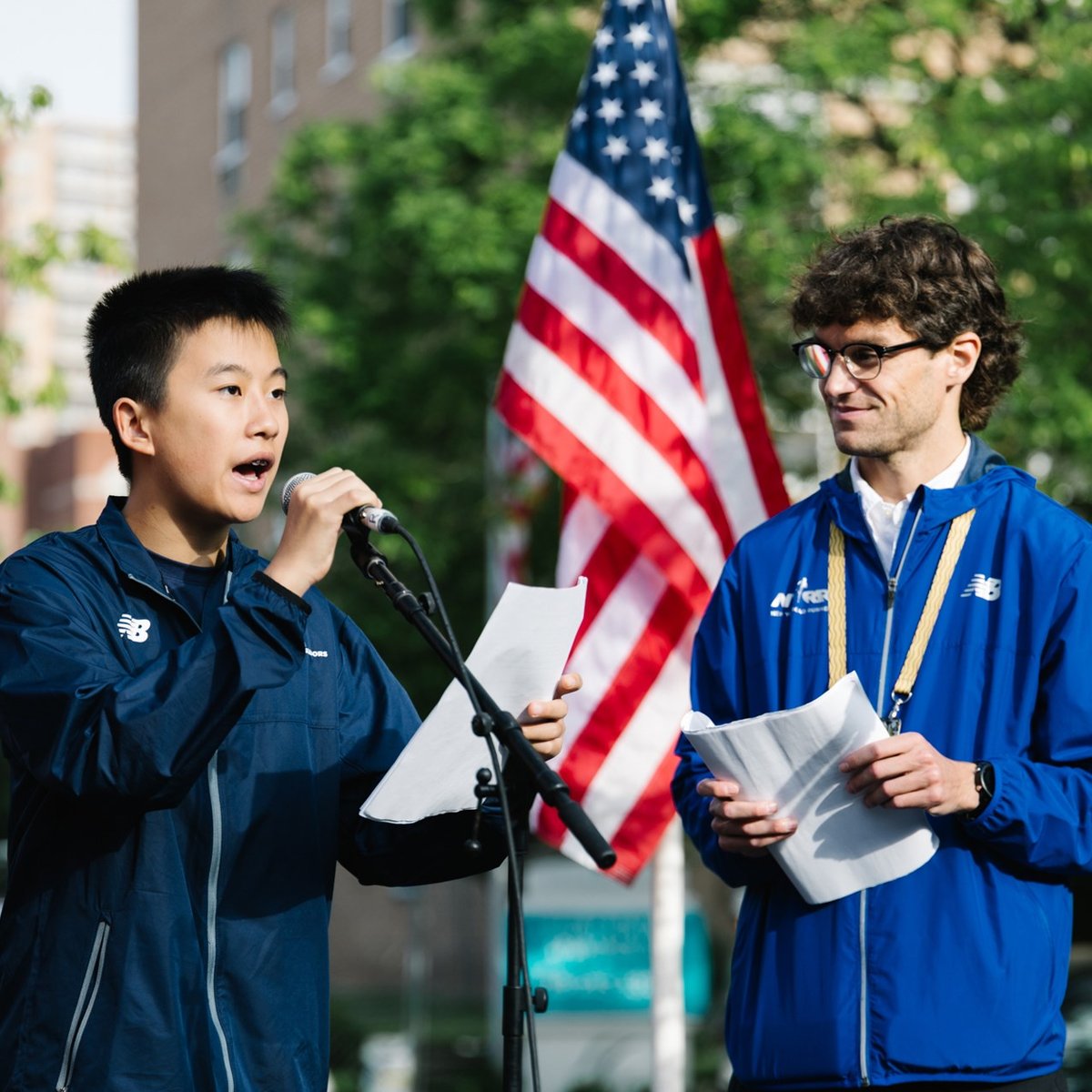 Young Rising runners at the 2025 Boardwalk Kids Run at the RBC Brooklyn Half