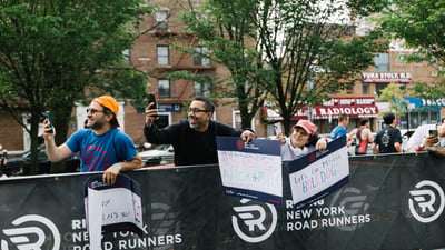 Young Rising runners at the 2025 Boardwalk Kids Run at the RBC Brooklyn Half