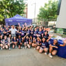 Run for the Future participants at the 2025 Percy Sutton Harlem 5K