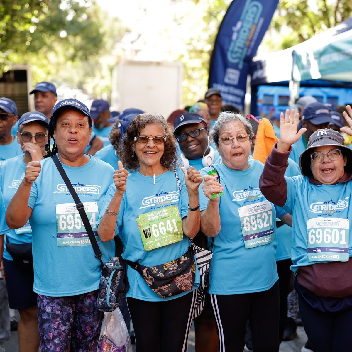 Harlem 5K participants