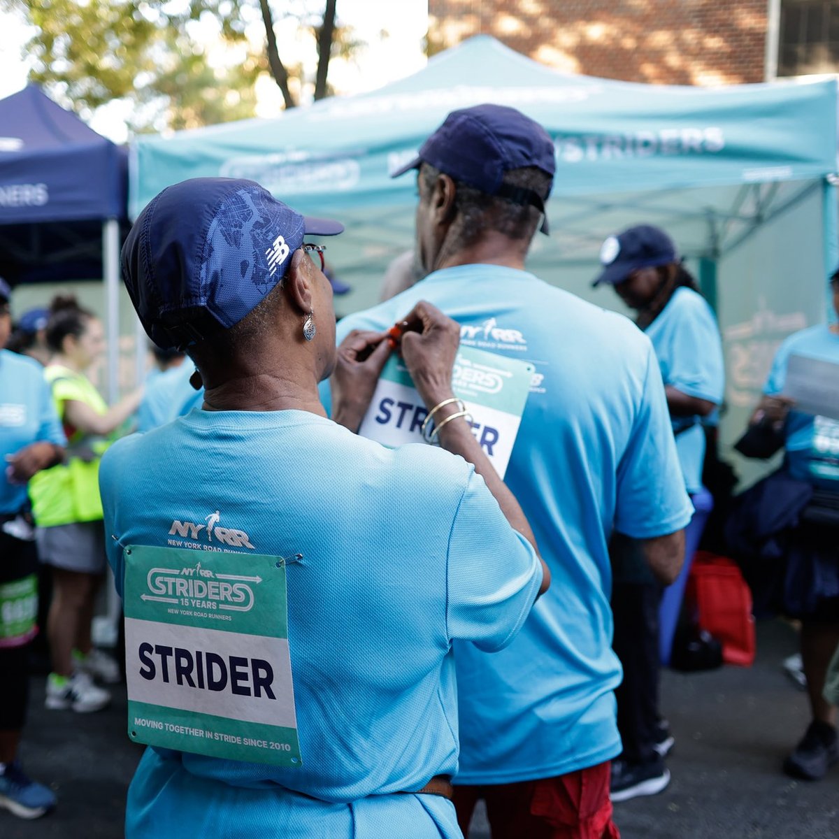 Harlem 5K participants