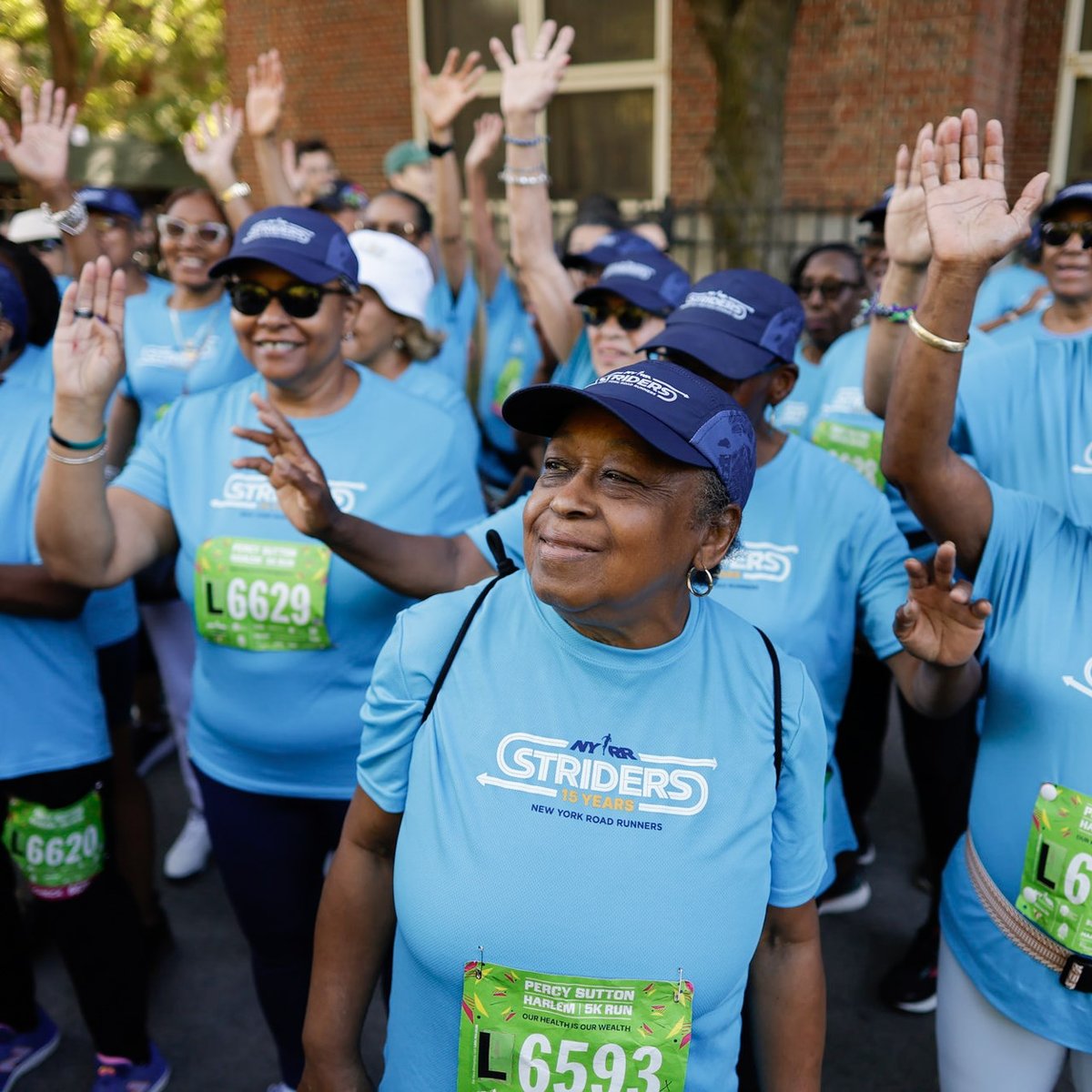 Harlem 5K participants