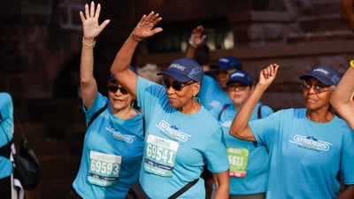 Harlem 5K participants