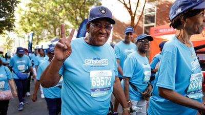 Harlem 5K participants