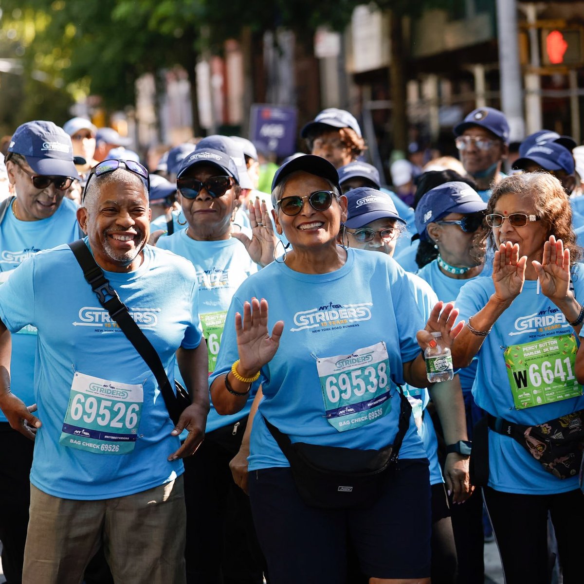 Harlem 5K participants