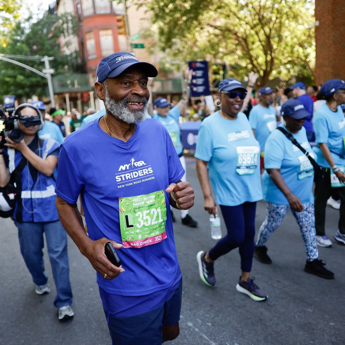 Harlem 5K participants