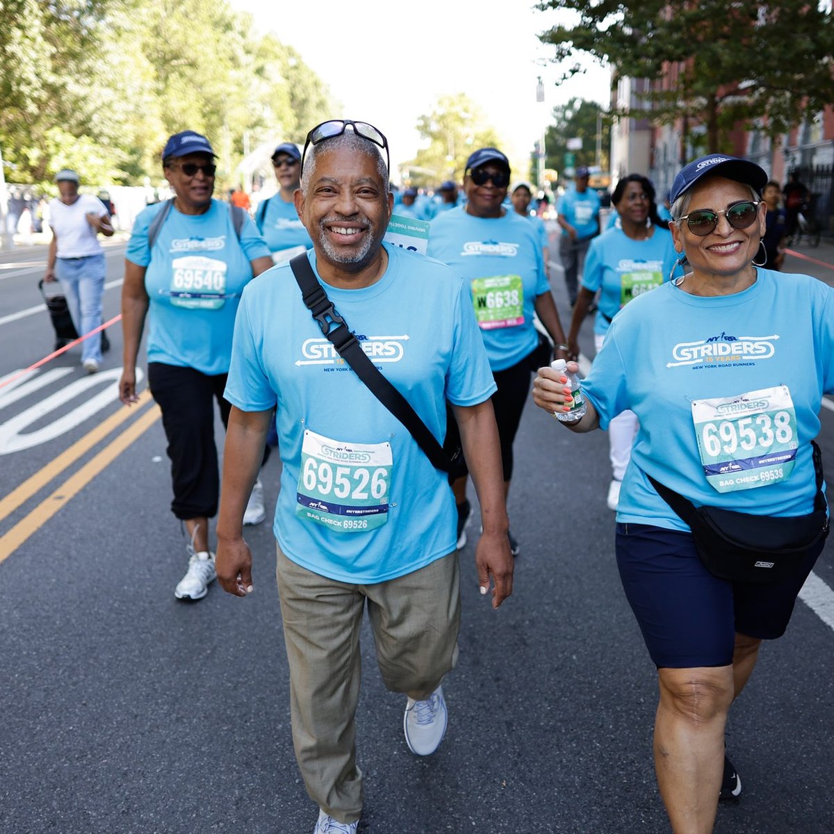 Harlem 5K participants