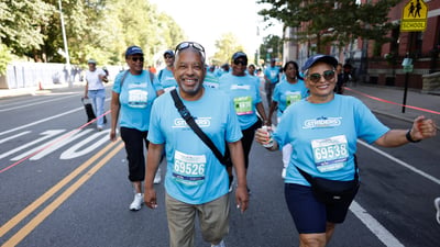 Harlem 5K participants
