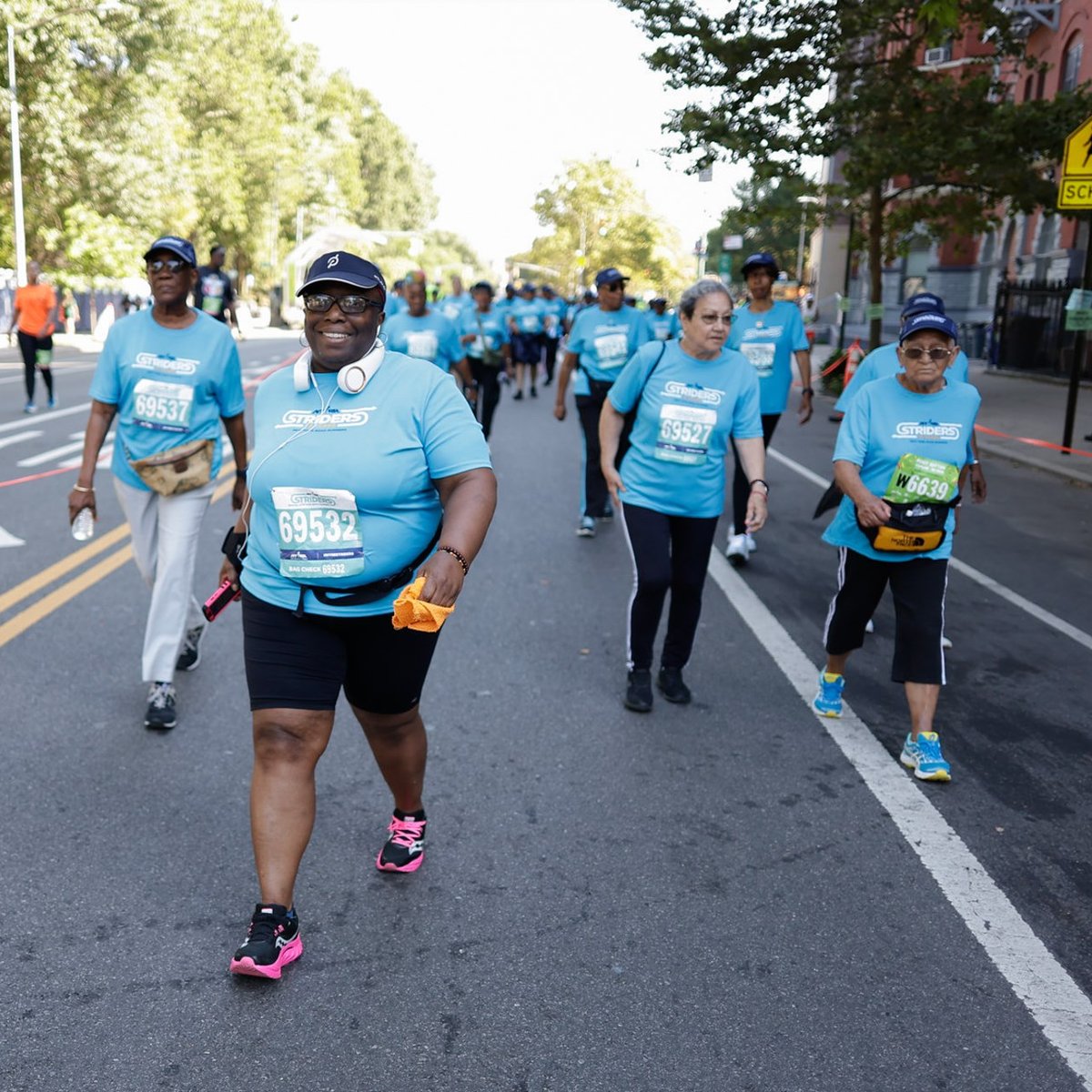 Harlem 5K participants