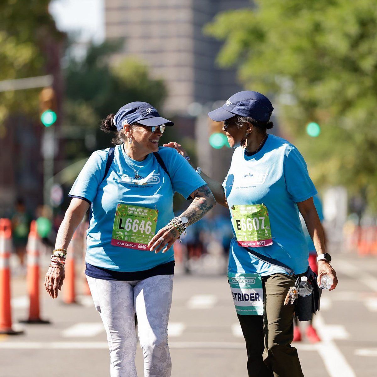 Harlem 5K participants