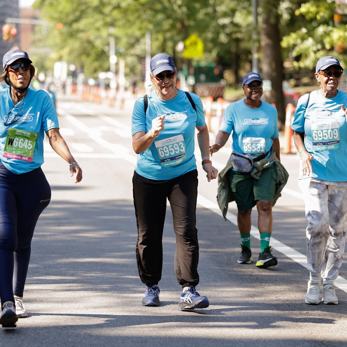 Harlem 5K participants