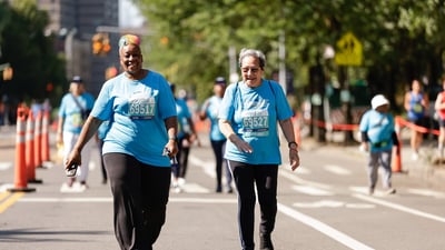 Harlem 5K participants