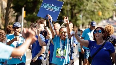 Harlem 5K participants