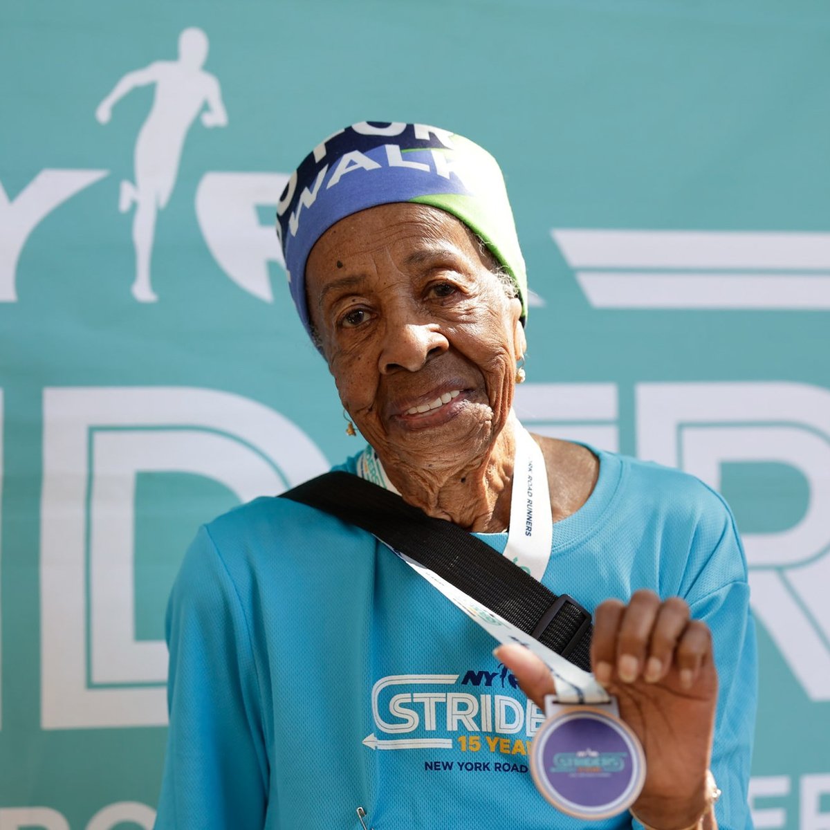 Harlem 5K participant