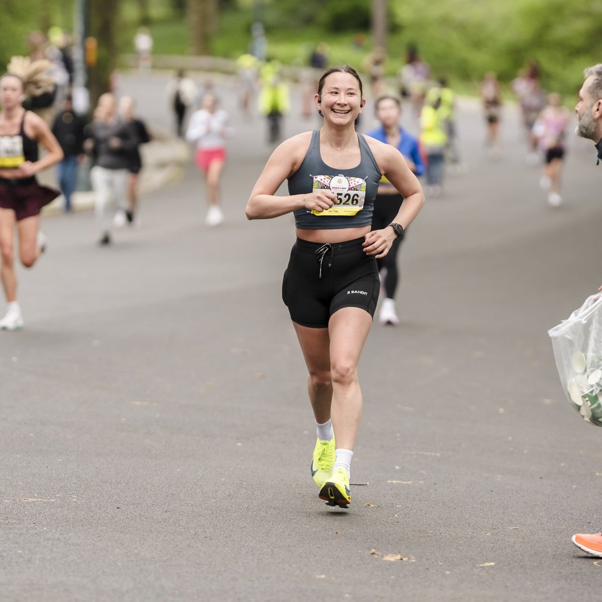 Runners at the Maybelline Women's Half in Central Park