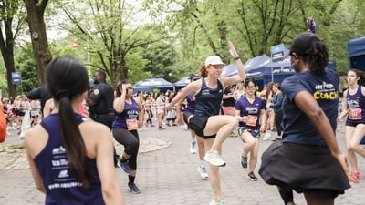 Run for the Future at 2025 Mastercard New York Mini 10K - Women's Race