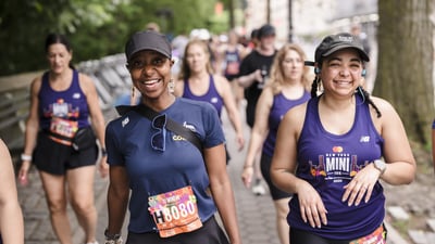 Run for the Future at 2025 Mastercard New York Mini 10K - Women's Race