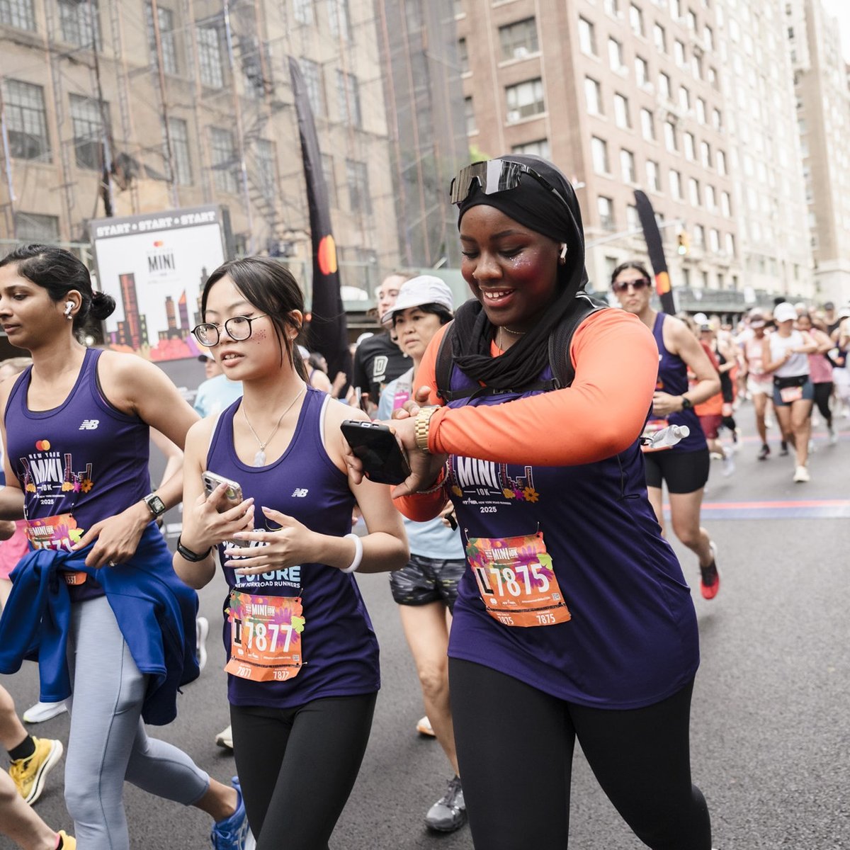 Run for the Future at 2025 Mastercard New York Mini 10K - Women's Race