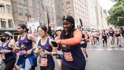 Run for the Future at 2025 Mastercard New York Mini 10K - Women's Race