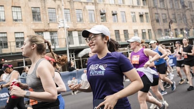 Run for the Future at 2025 Mastercard New York Mini 10K - Women's Race