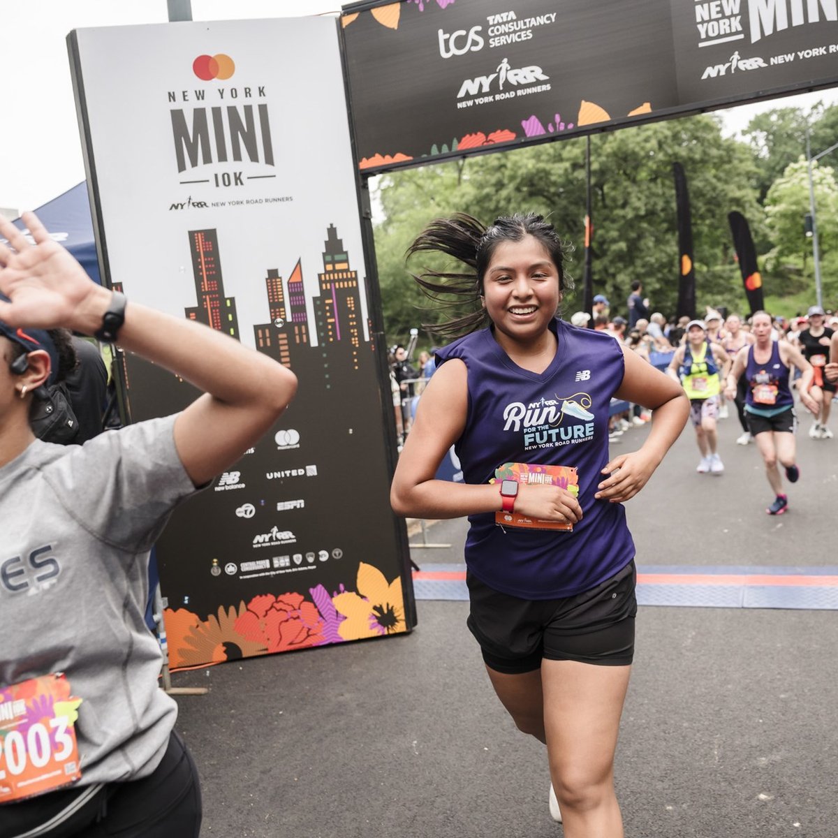 Run for the Future at 2025 Mastercard New York Mini 10K - Women's Race