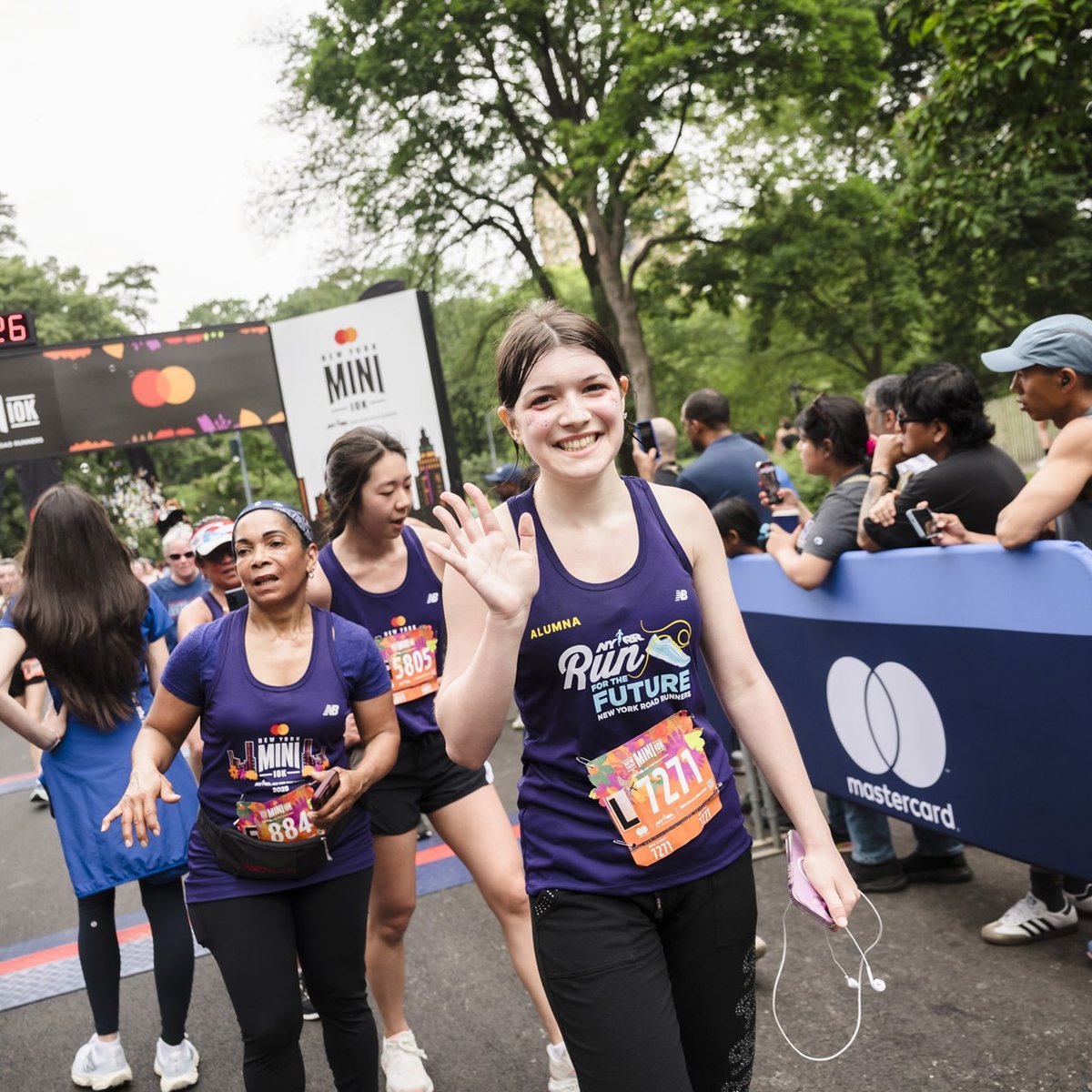 Run for the Future at 2025 Mastercard New York Mini 10K - Women's Race