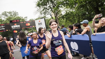 Run for the Future at 2025 Mastercard New York Mini 10K - Women's Race