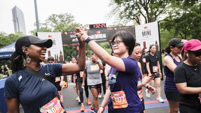 Run for the Future at 2025 Mastercard New York Mini 10K - Women's Race