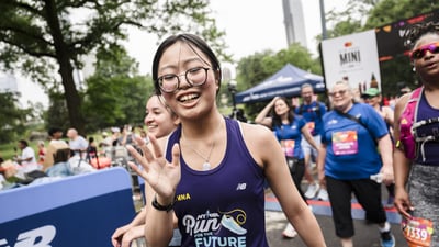 Run for the Future at 2025 Mastercard New York Mini 10K - Women's Race