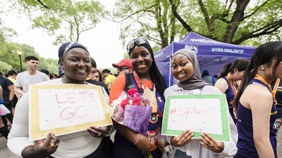 Run for the Future at 2025 Mastercard New York Mini 10K - Women's Race