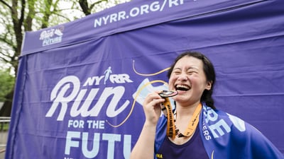 Run for the Future at 2025 Mastercard New York Mini 10K - Women's Race