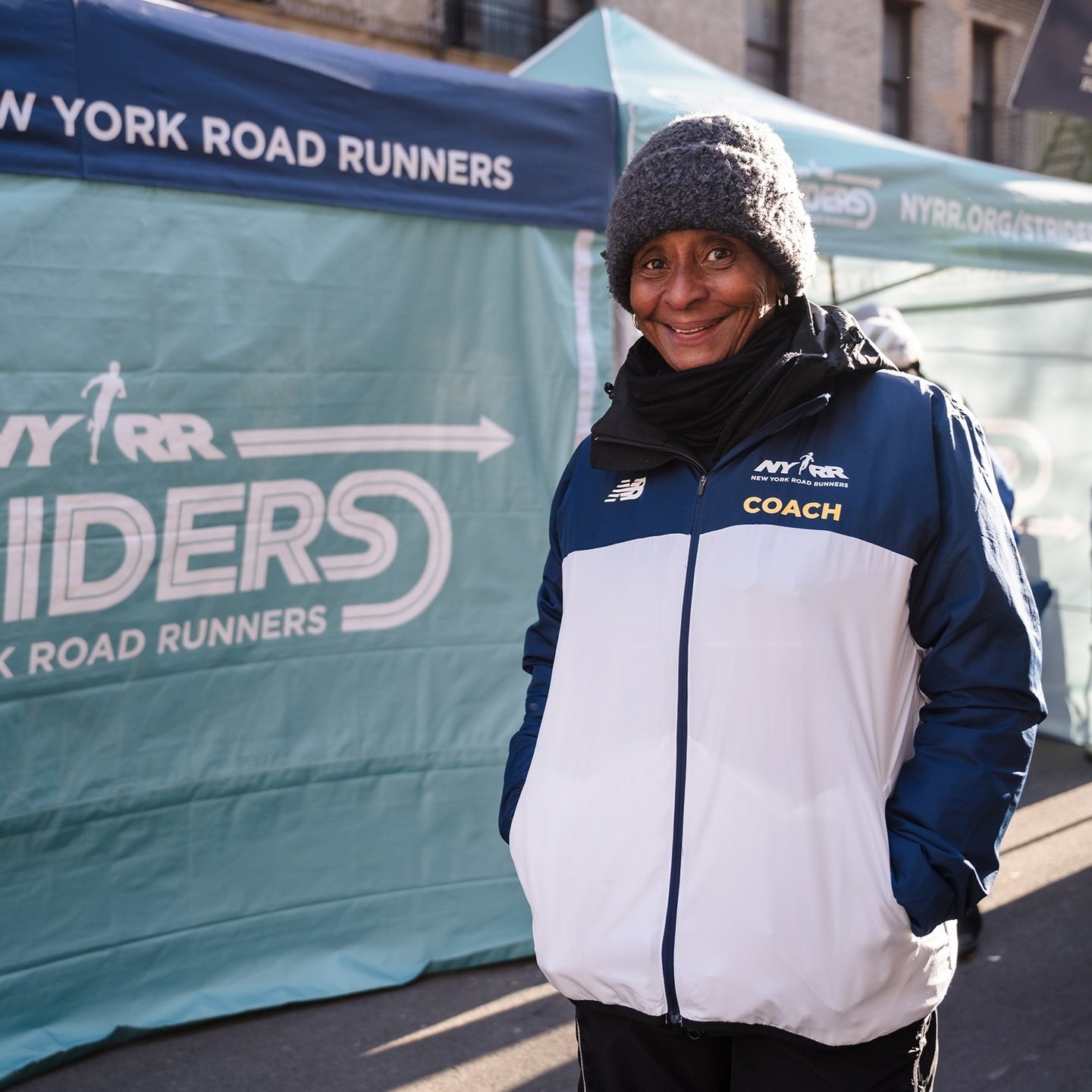 Striders Coach at Washington Heights