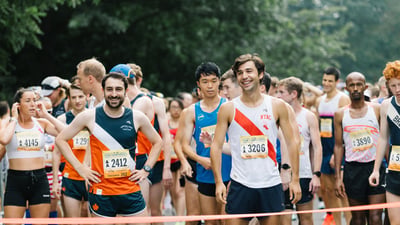 Smiling participants
