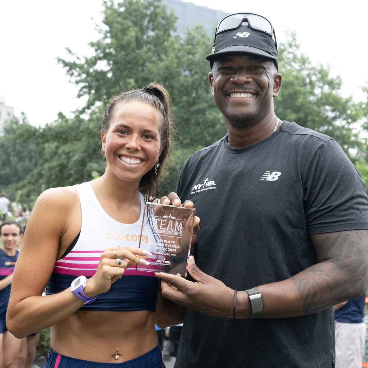 Team Champs 1st place woman overall winner