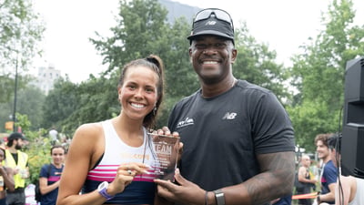 Team Champs 1st place woman overall winner