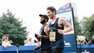 Team Champs participants finishing