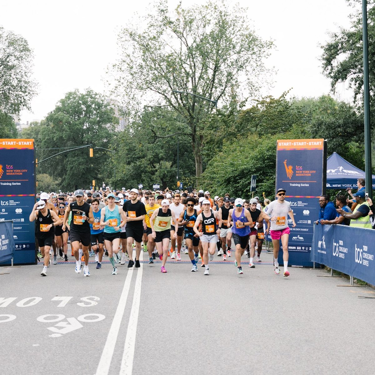 12M starting line