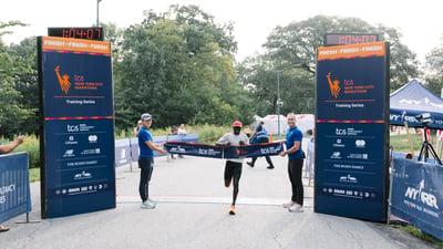 12M finish line
