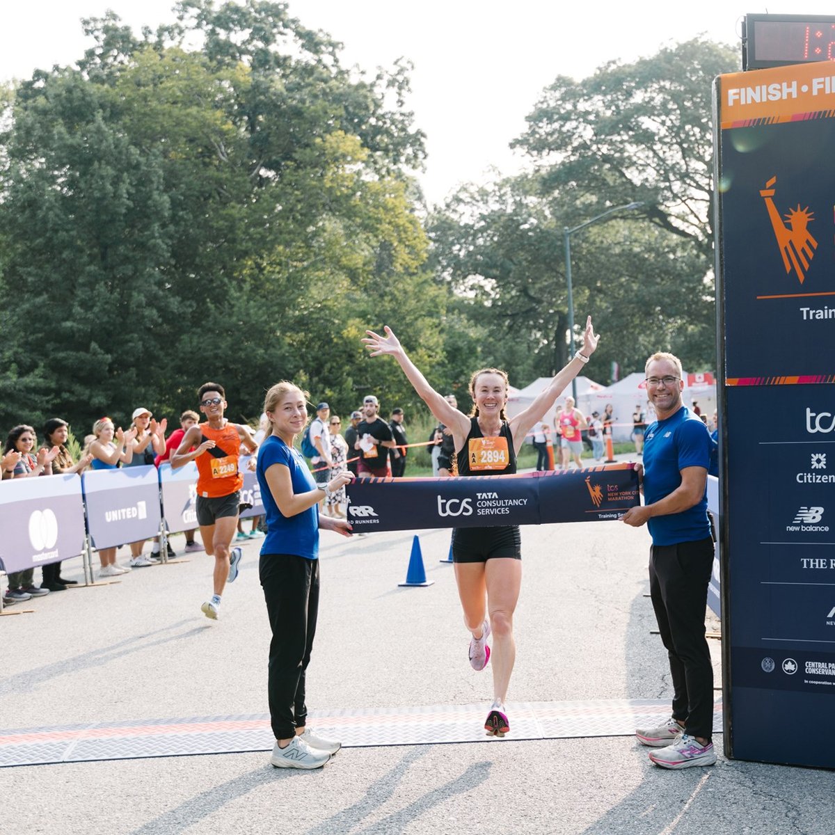12M finish line