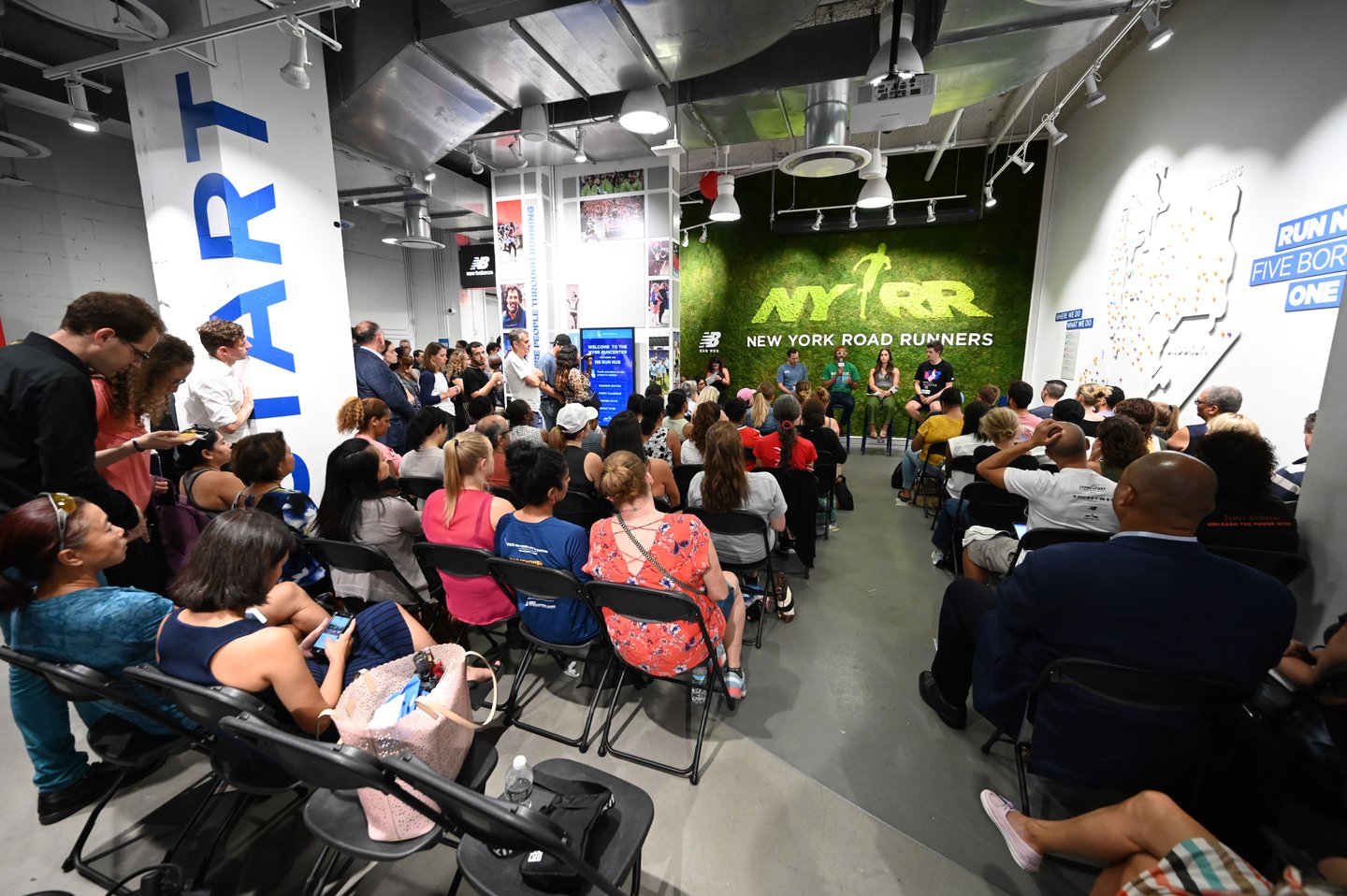 A seminar at the NYRR Run Center