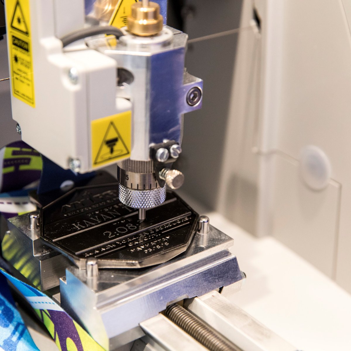 A medal engraving machine