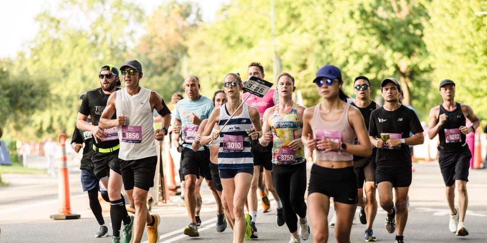 Runners at the 2024 TCS New York City Marathon Training Series 12M