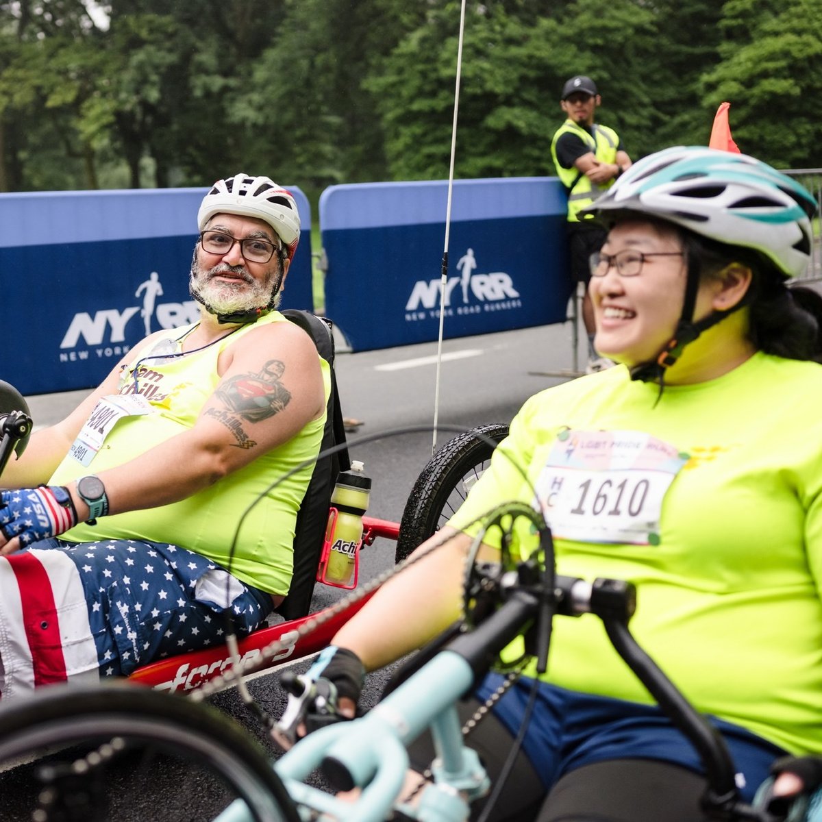 Achilles athletes at the Front Runners New York LGBT Pride Run® 4M